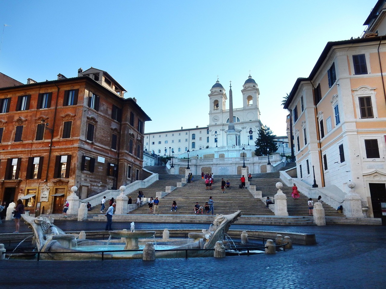 Spanish Steps walk